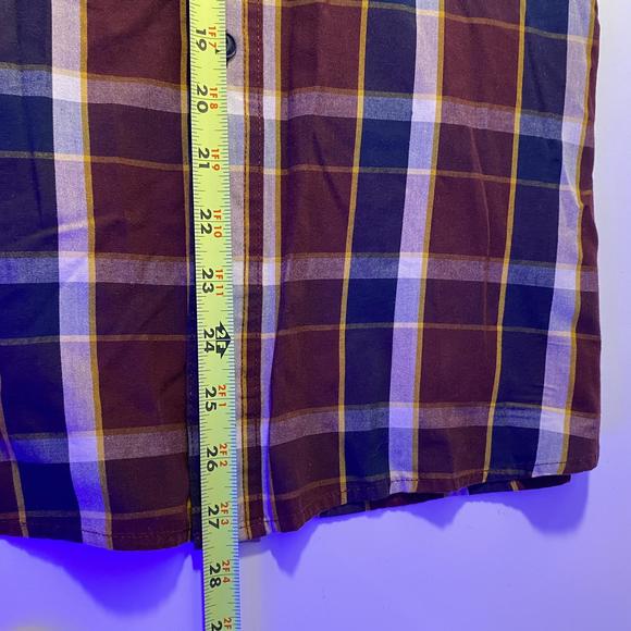 Levis - Men - Button Down Shirt - Plaid - Medium - - Picture 6 of 9